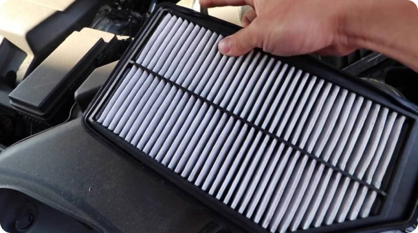 Замена воздушного фильтра — фото