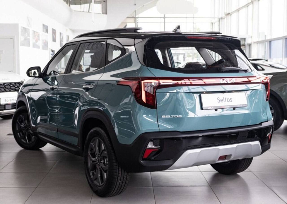 Kia Seltos Premium Edition, синий